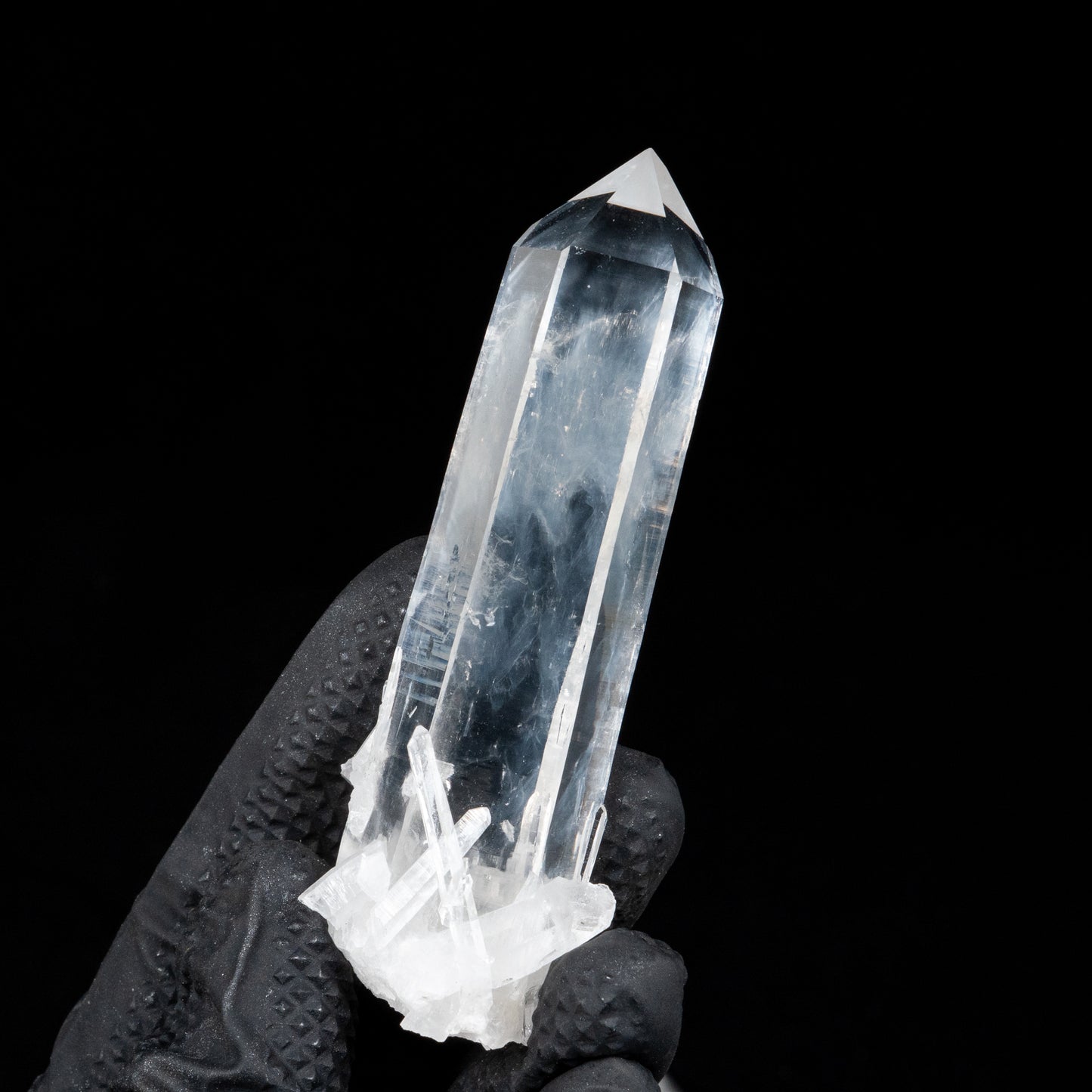 Blue Feather Lemurian Quartz crystal Points (Lot: BS-235) medium size