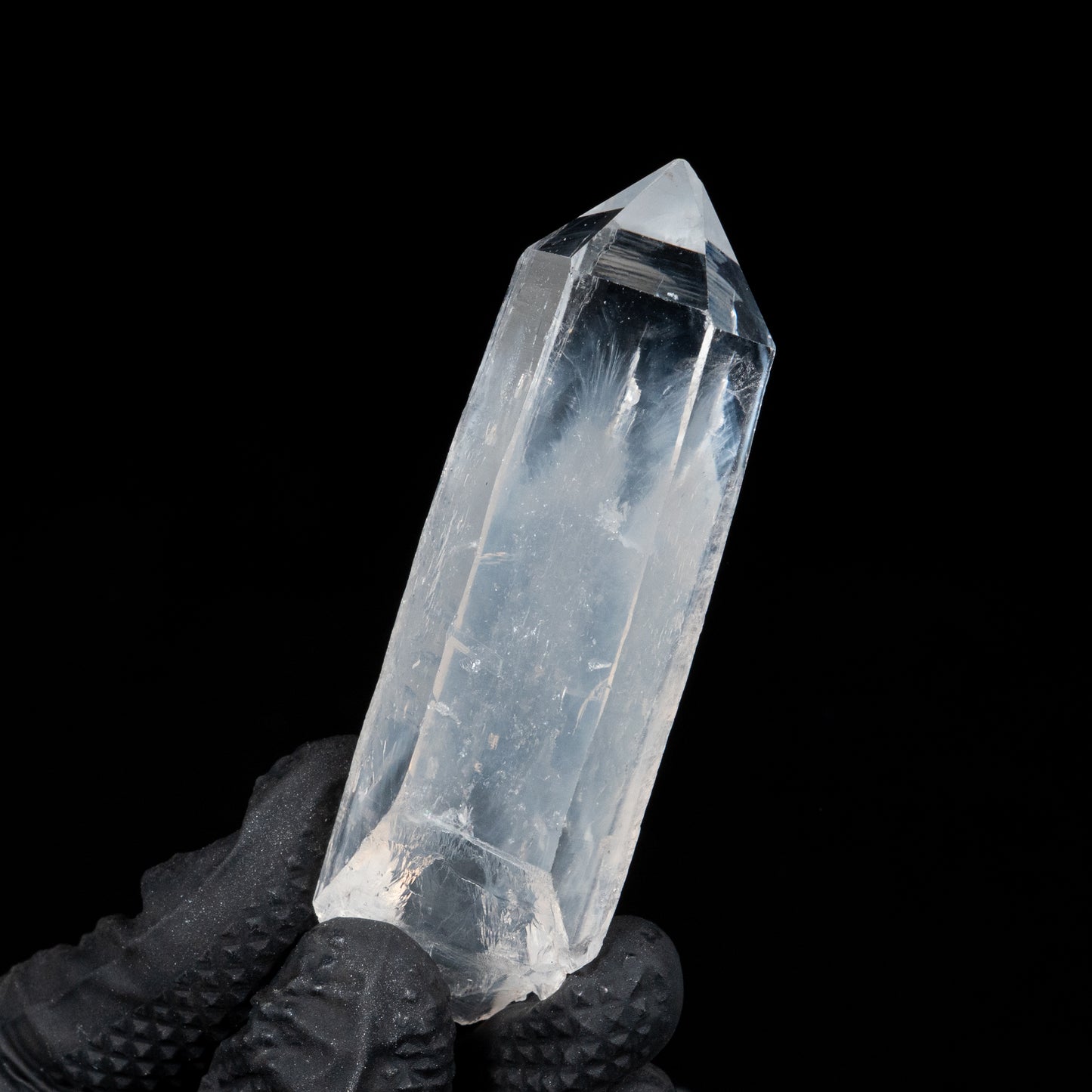 Blue Feather Lemurian Quartz crystal Points (Lot: BS-235) medium size