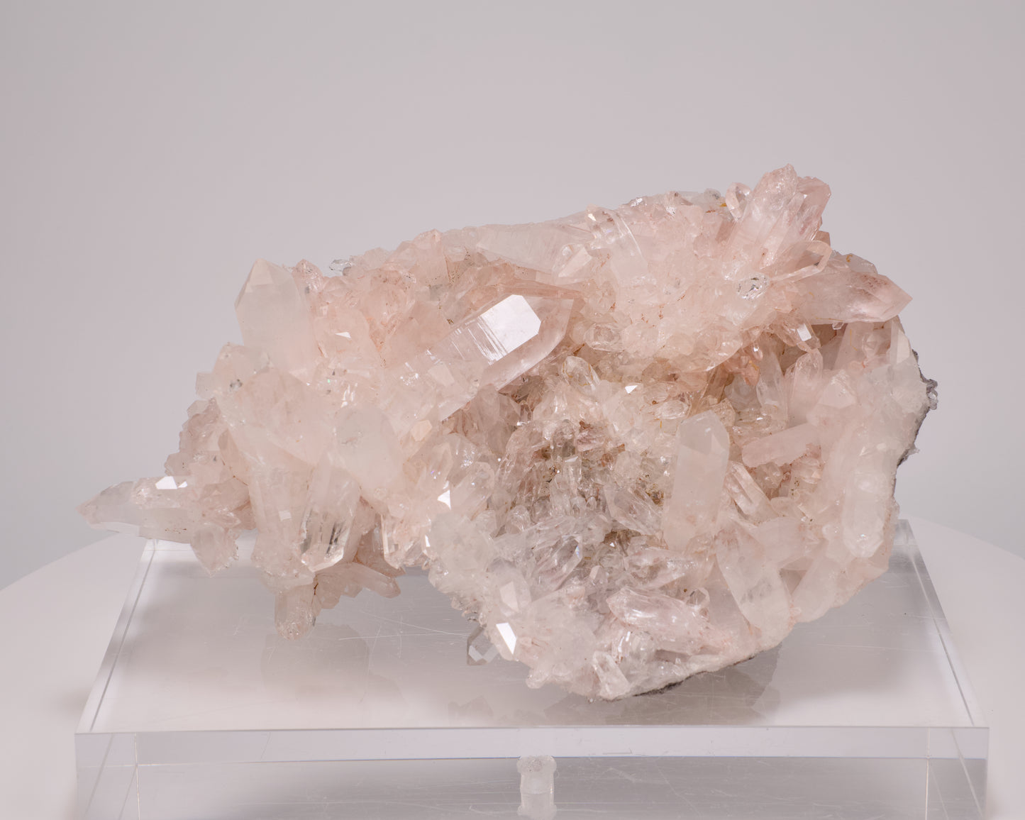 Pink Lemurian Quartz Clusters Large size (LC-440)