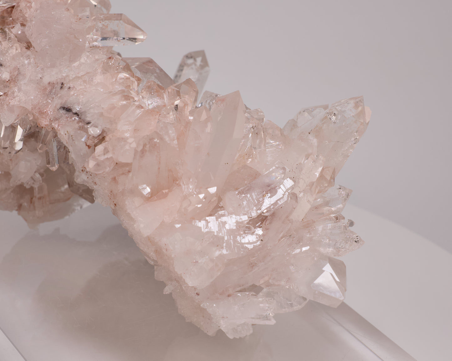 Pink Lemurian Quartz Clusters Large size (LC-440)