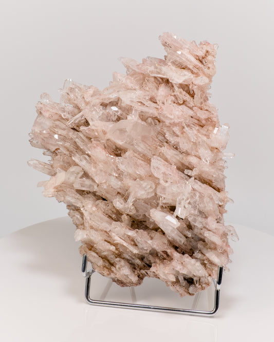 Pink Lemurian Quartz Cluster Large size (P-1254)