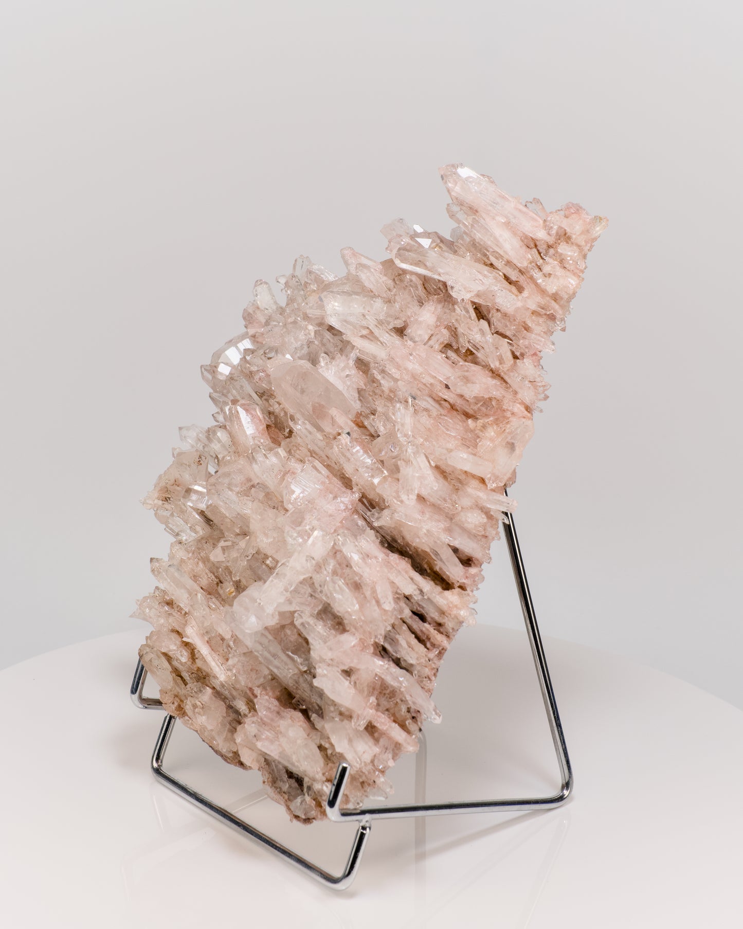 Pink Lemurian Quartz Cluster Large size (P-1254)