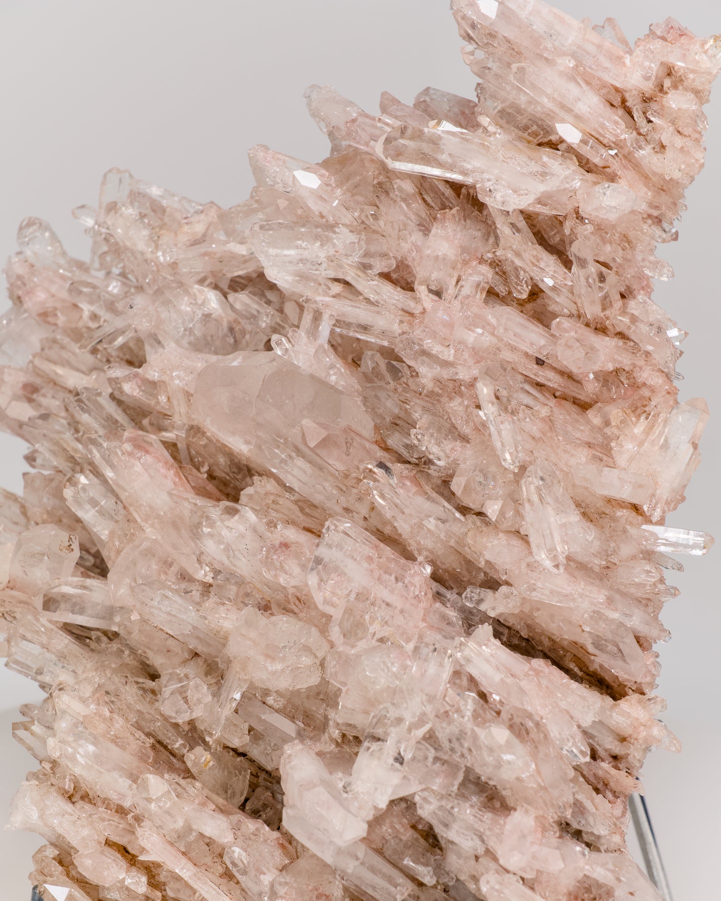 Pink Lemurian Quartz Cluster Large size (P-1254)