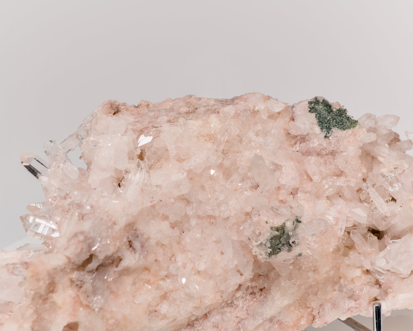 Pink Lemurian Quartz Cluster Large size (P-1261)