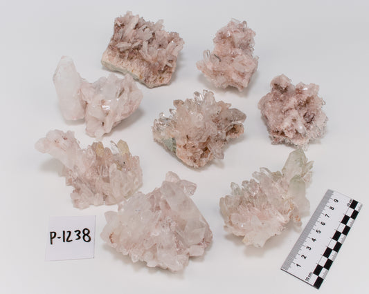 Pink Lemurian Quartz Clusters Small size (P-1238)