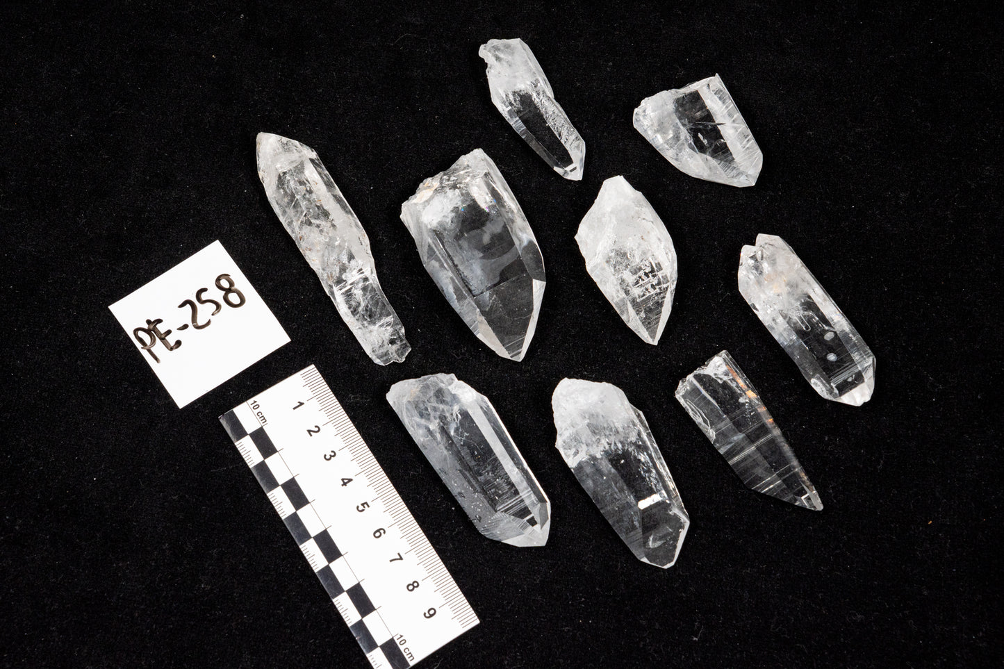 Peñas Blancas Lemurian Quartz crystals (PE-258)