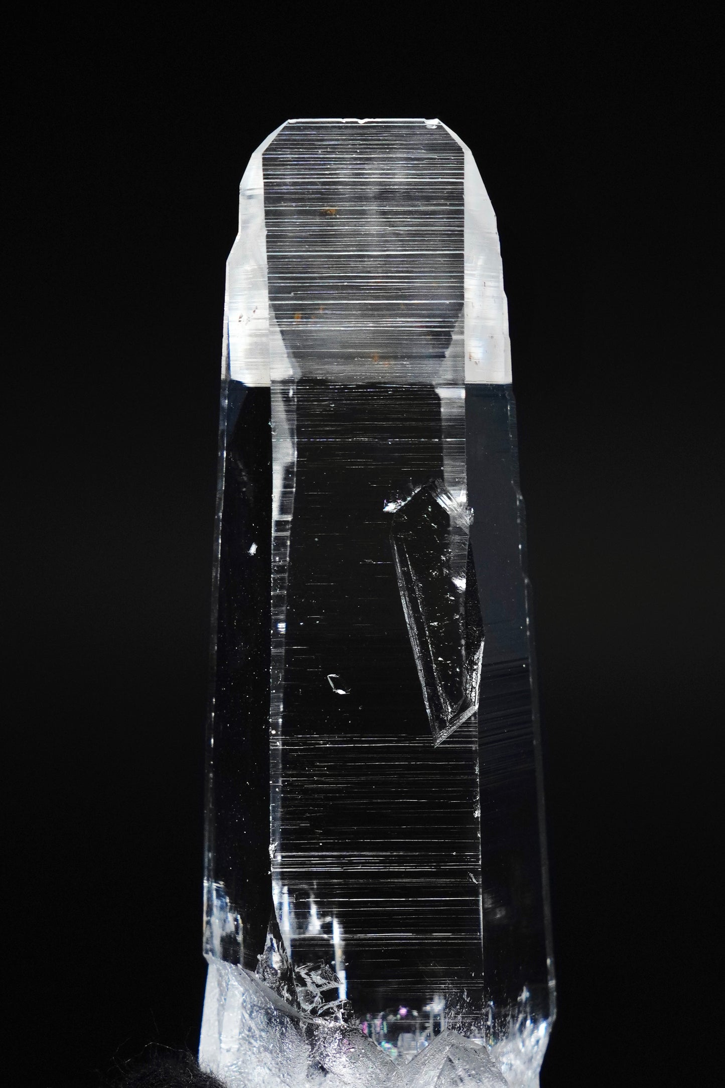 Peñas Blancas Lemurian Quartz Crystal Collector Specimen (Lot: PE-1A) 8cm long