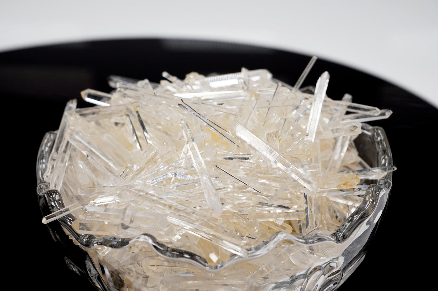 Extra Thin Needle Lemurian Quartz Crystal points by kilo WHOLESALE | Limited Stock!