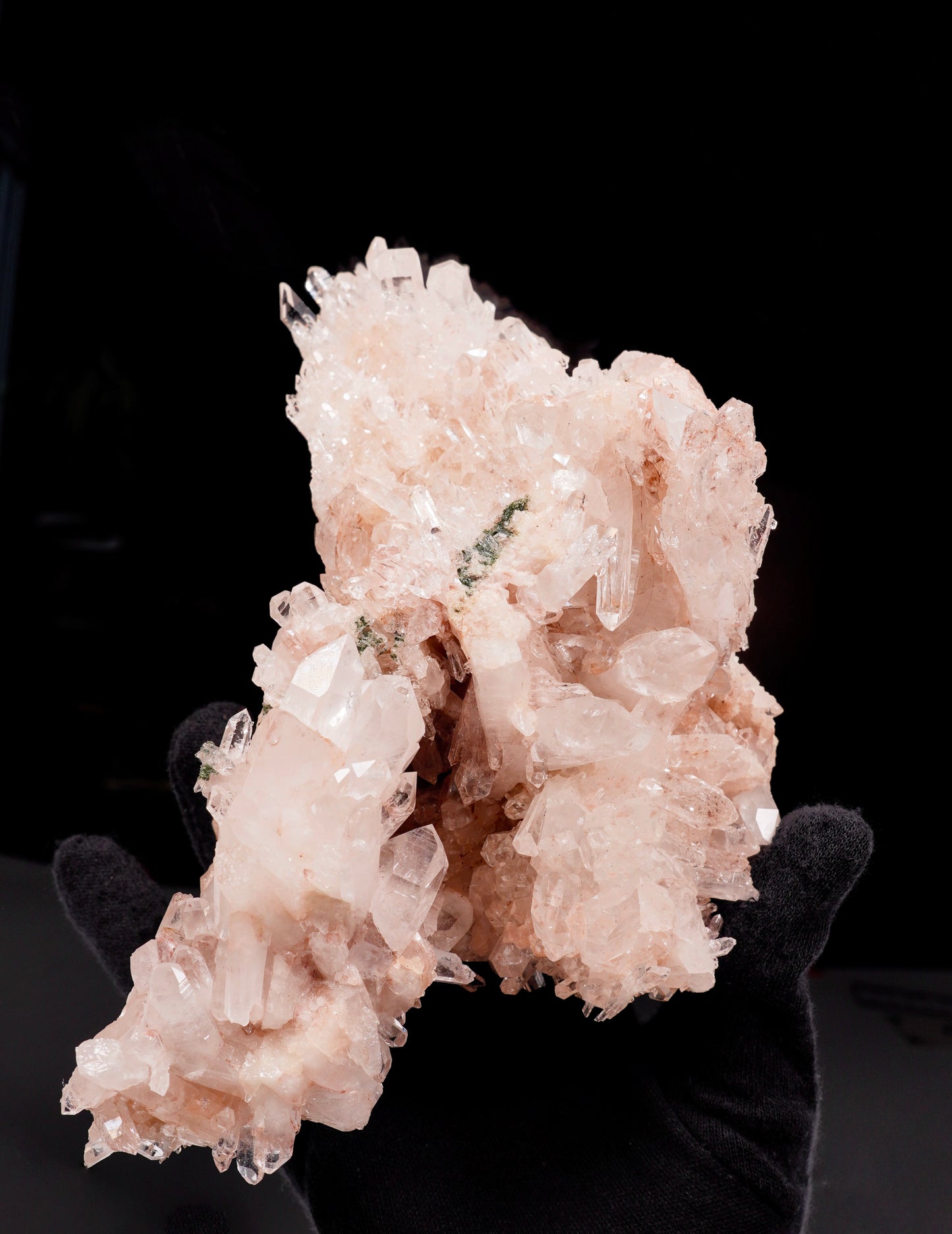 Pink Lemurian Quartz Cluster Large Size (P-1401) Single Wholesale Piece