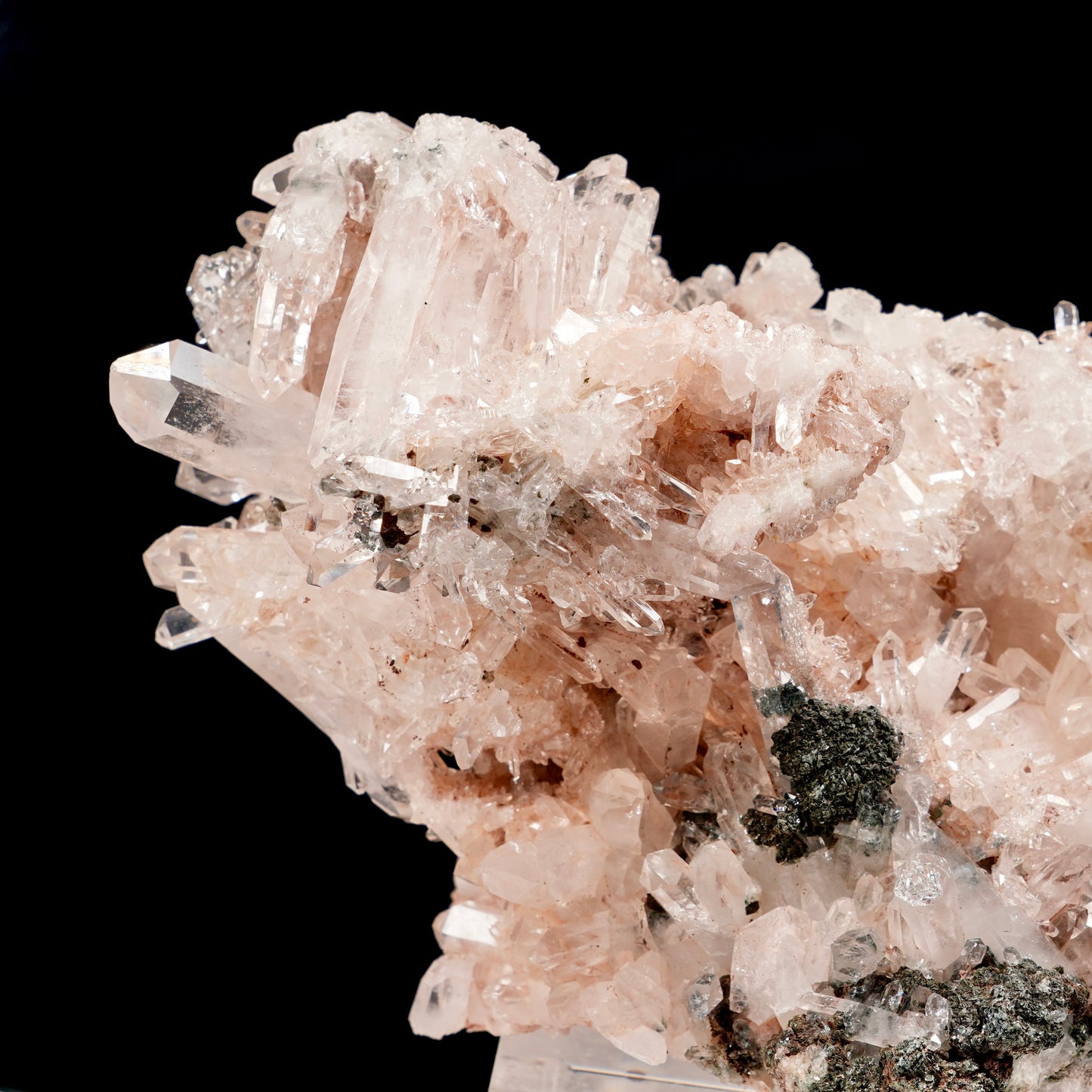 Pink Lemurian Quartz Cluster Large Size (P-1402) Single Wholesale Piece