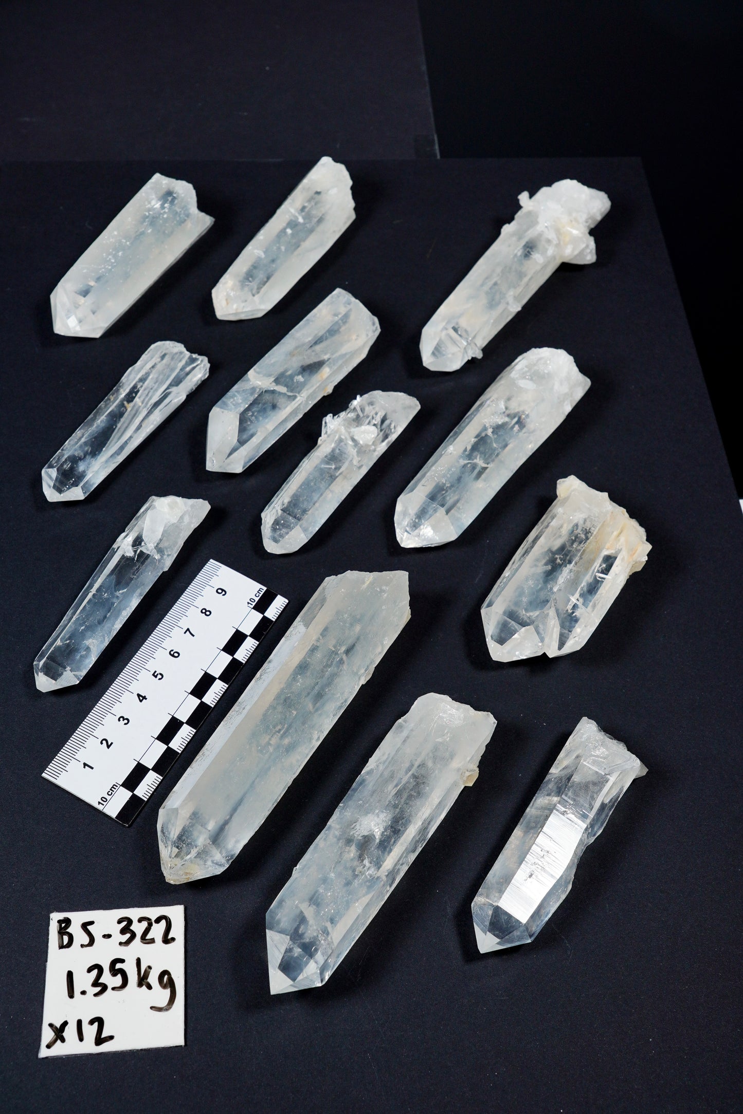 Blue Feather Lemurian Quartz Crystals AKA Blue Mist Quartz (BS-322)