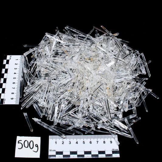 Extra Thin Singing Needle Lemurian Quartz Points | By the Kilo - BULK