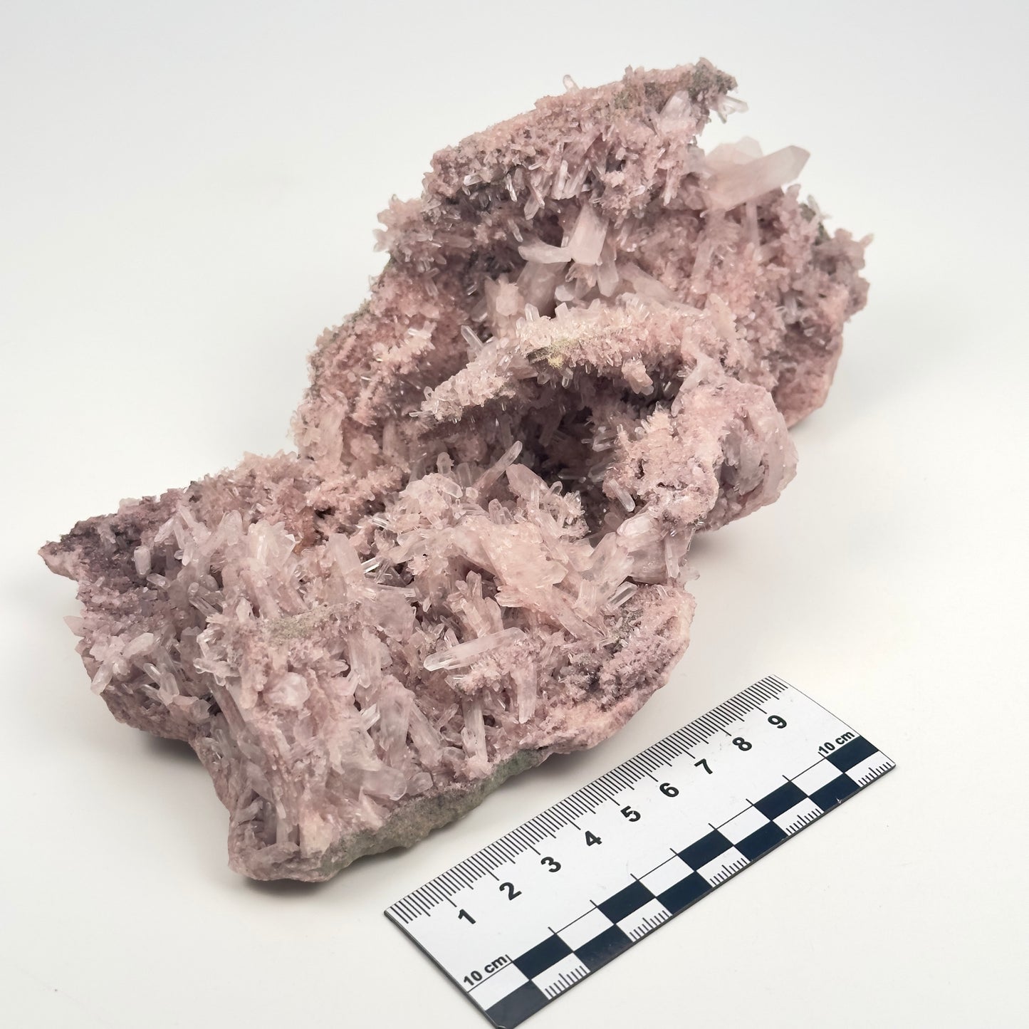 Pink Lemurian Quartz Cluster large size (Lot: P-1213)