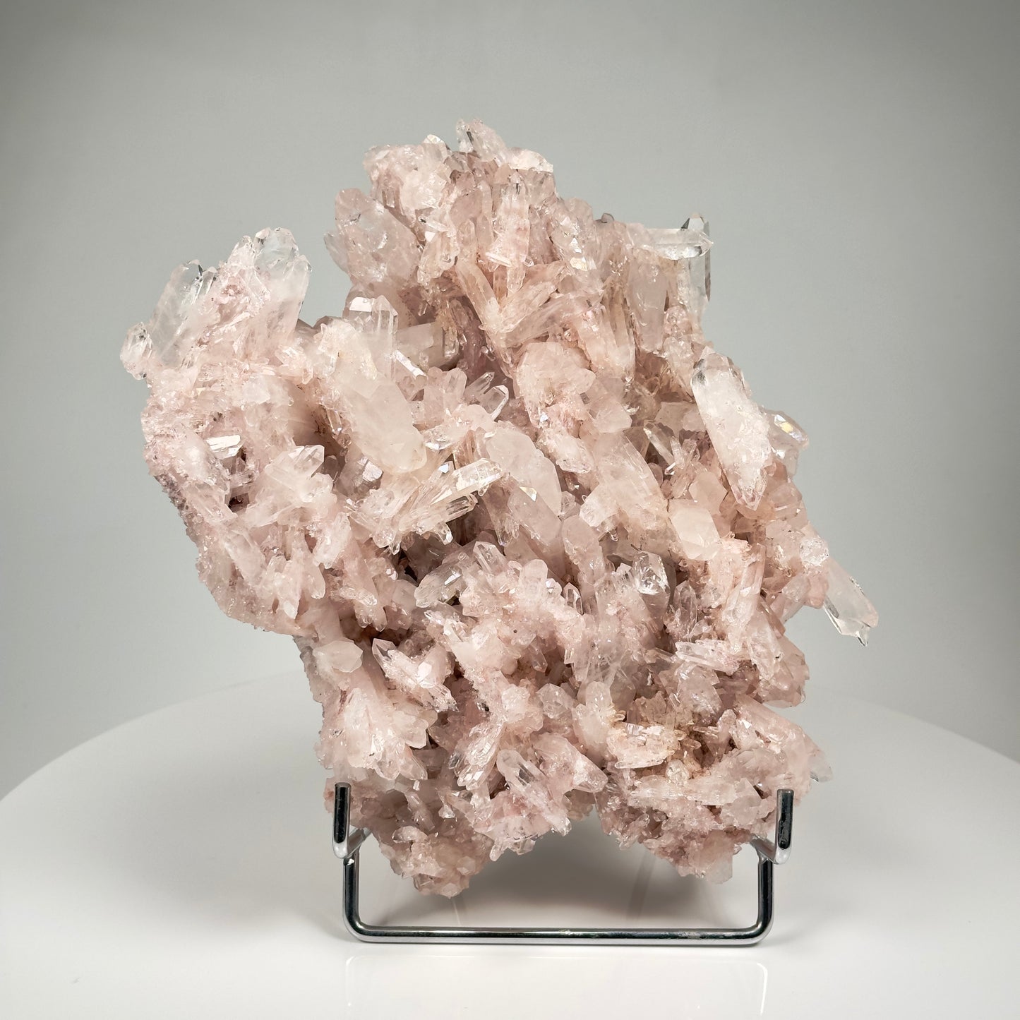 Pink Lemurian Quartz Clusters Large size (P-1251)