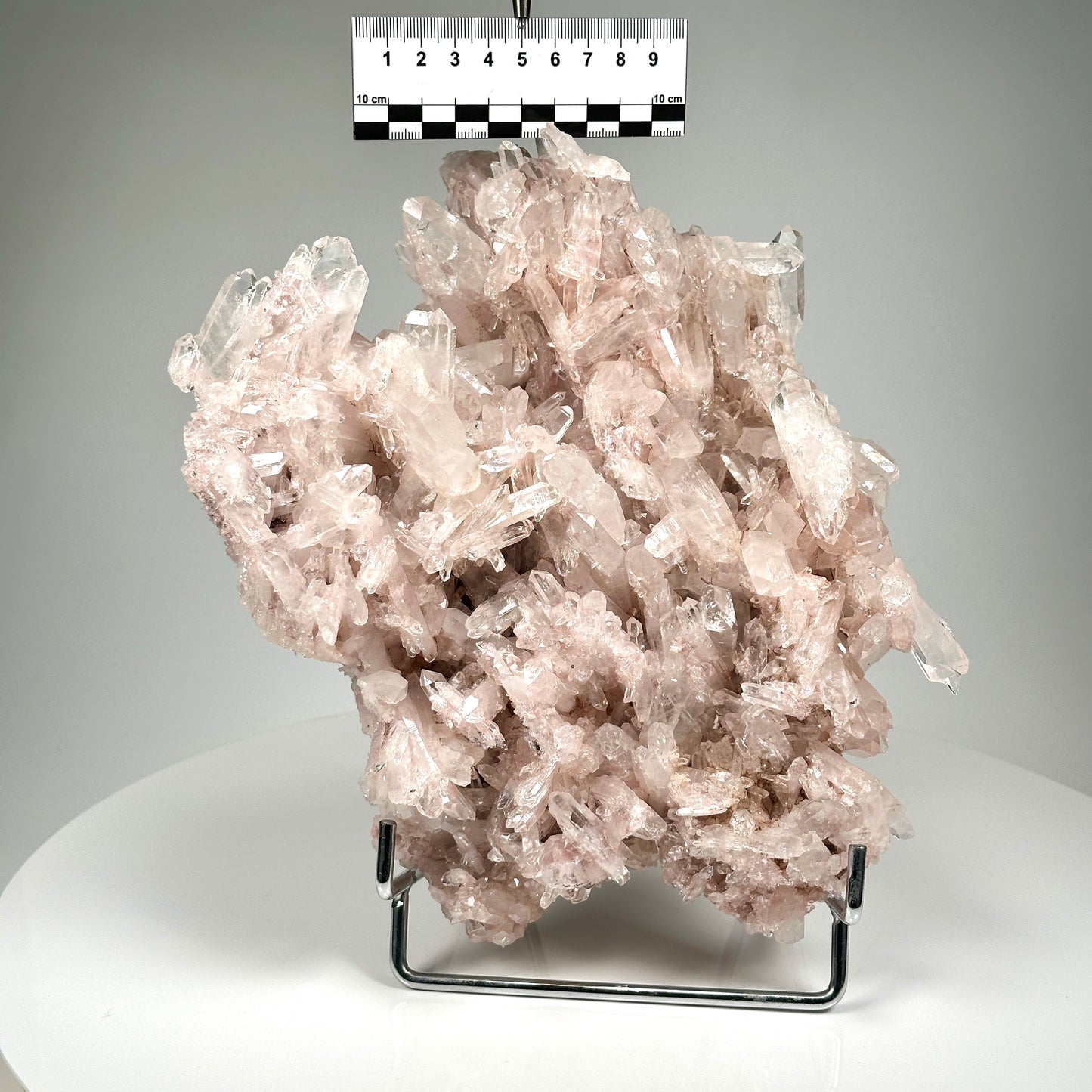Pink Lemurian Quartz Clusters Large size (P-1251)