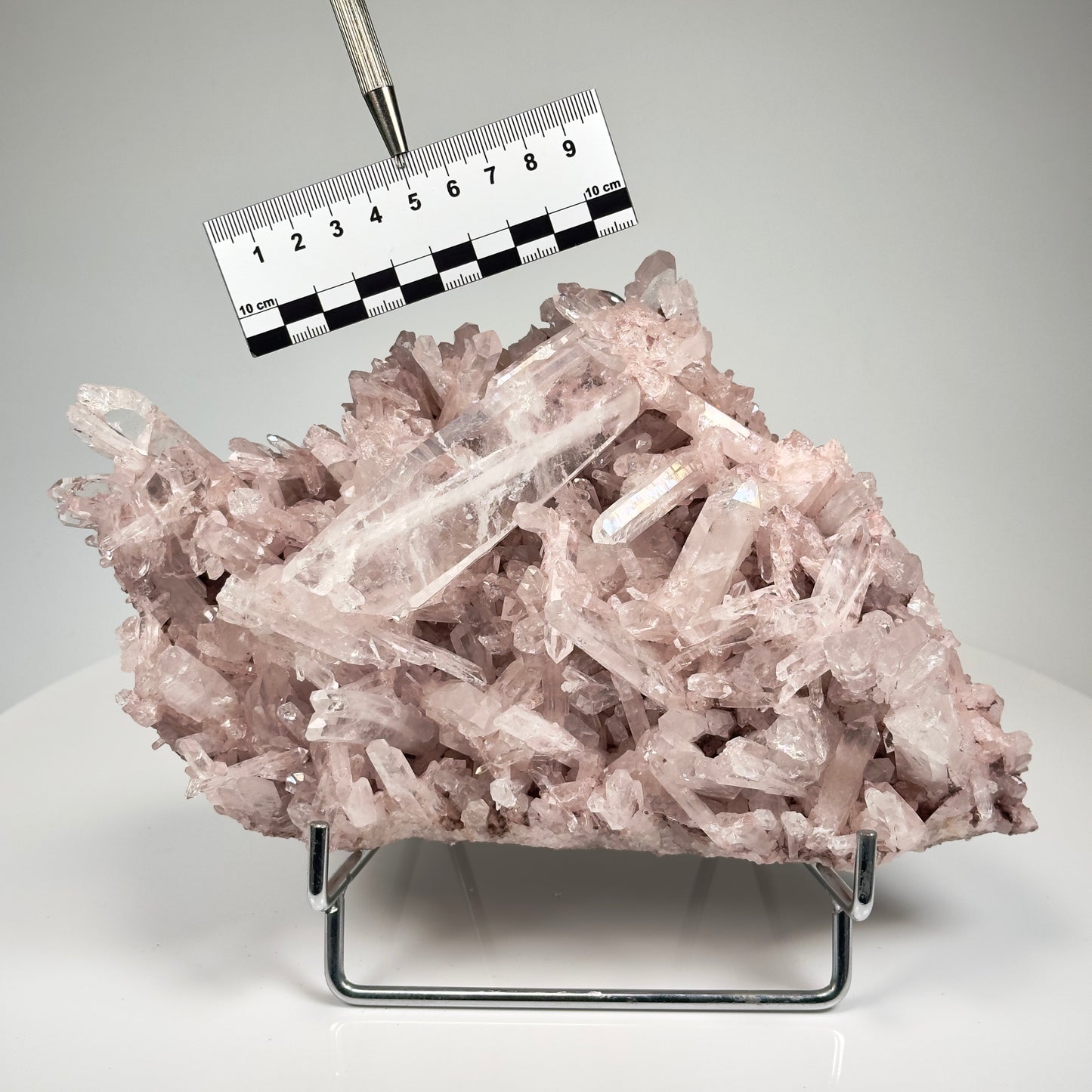 Pink Lemurian Quartz Clusters Large size (P-1265)
