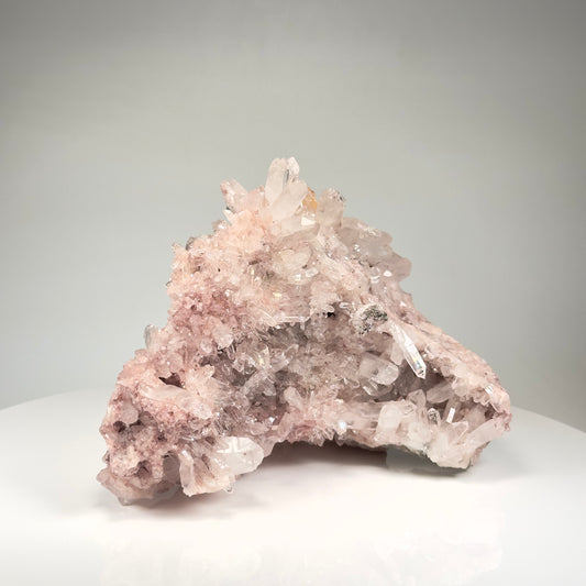 Pink Lemurian Quartz Cluster Large size (P-1258)