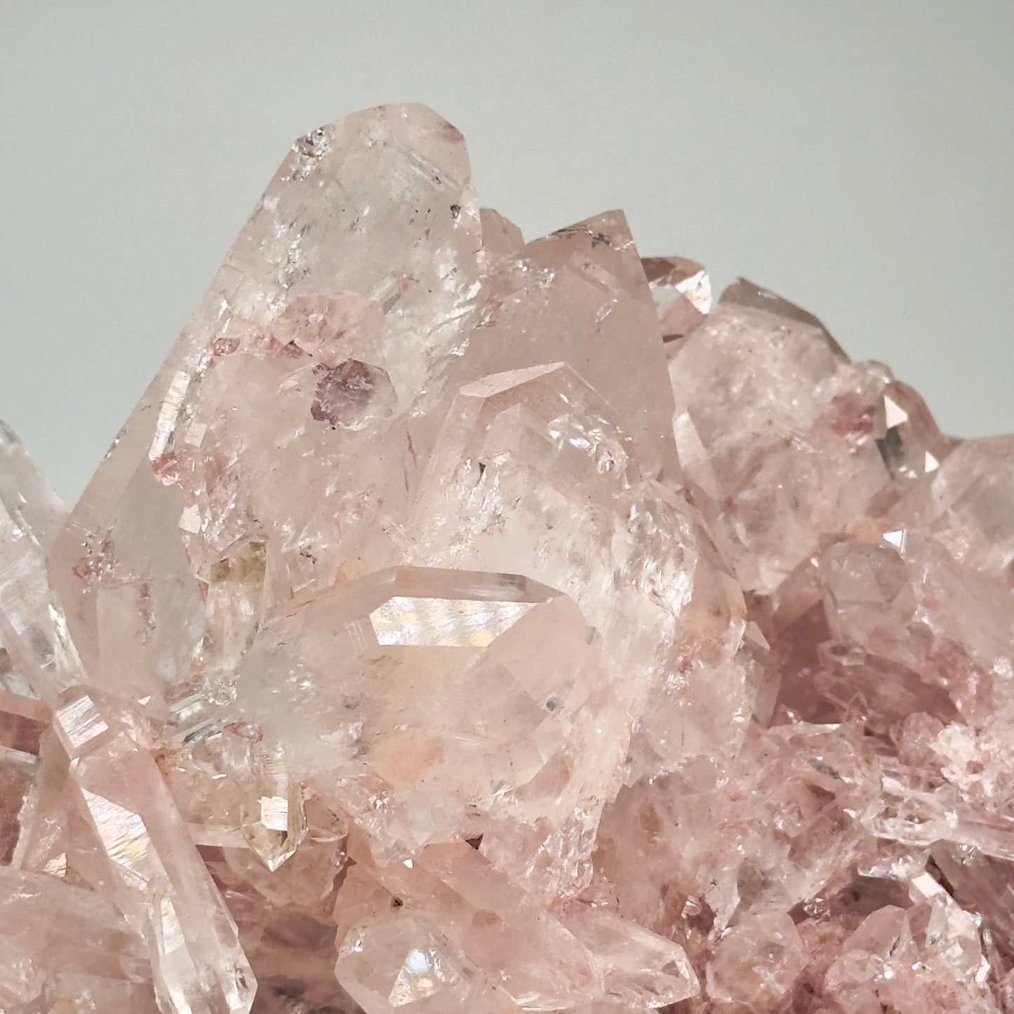 Pink Lemurian Quartz Cluster Large size (P-1264)