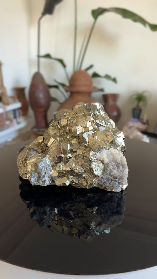 Pyrite Cluster Chivor mine (PY-149)