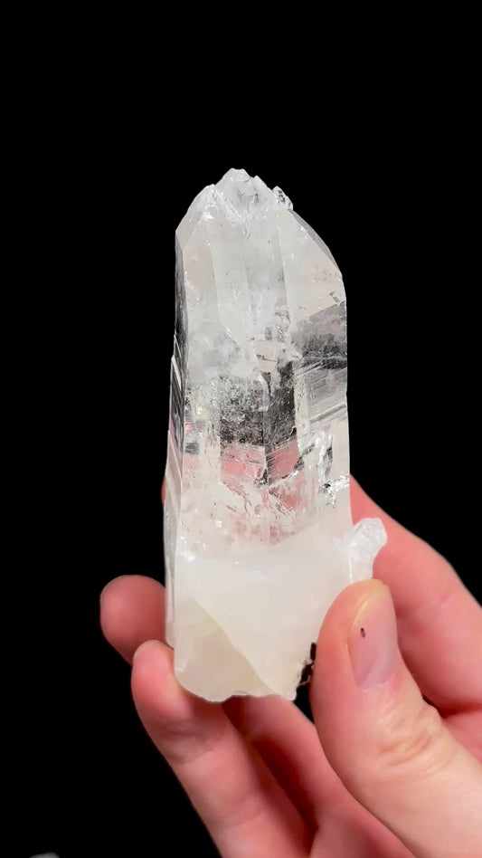 La Belleza Lemurian Quartz Points, Super Optical Clarity medium & large size (CO-154)