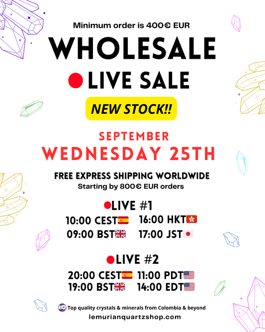 New Stock Instagram Live Sale! September 25th