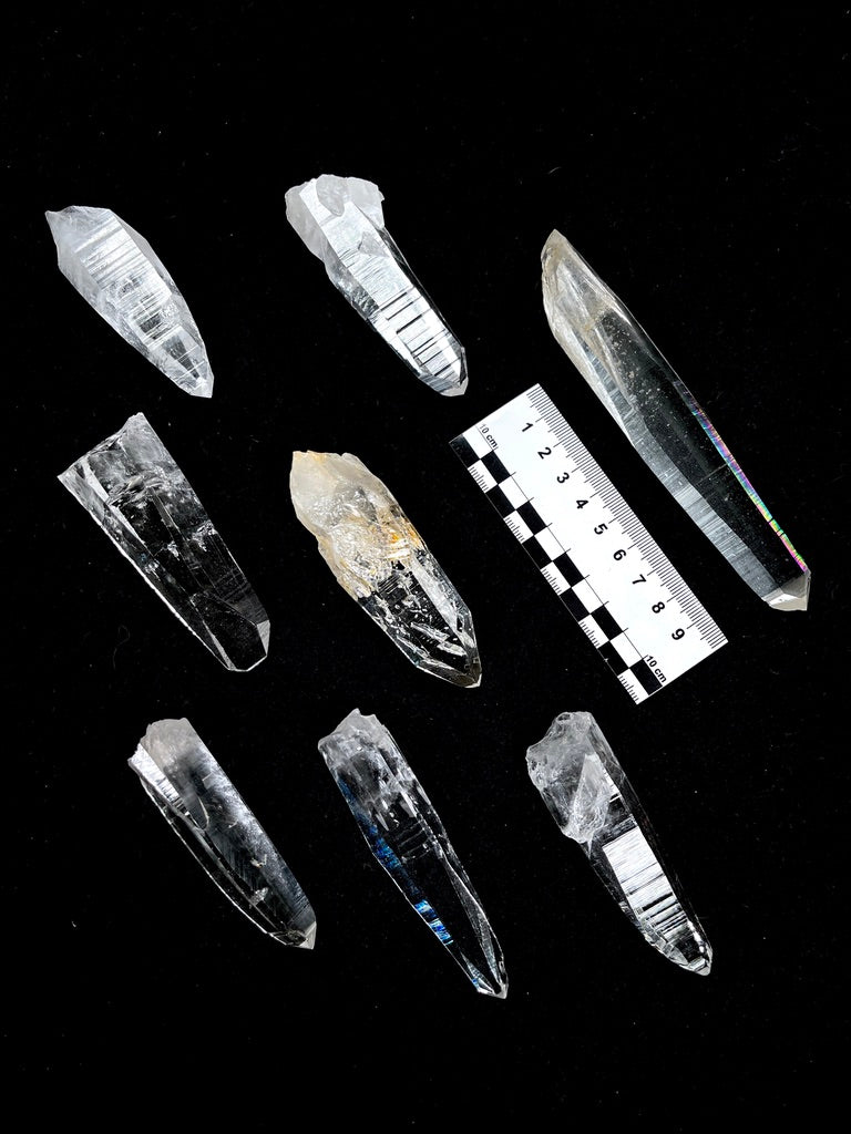 Coscuez Pocket, Laser Peñas Blancas Lemurian Quartz Small and Medium size (PE-142)