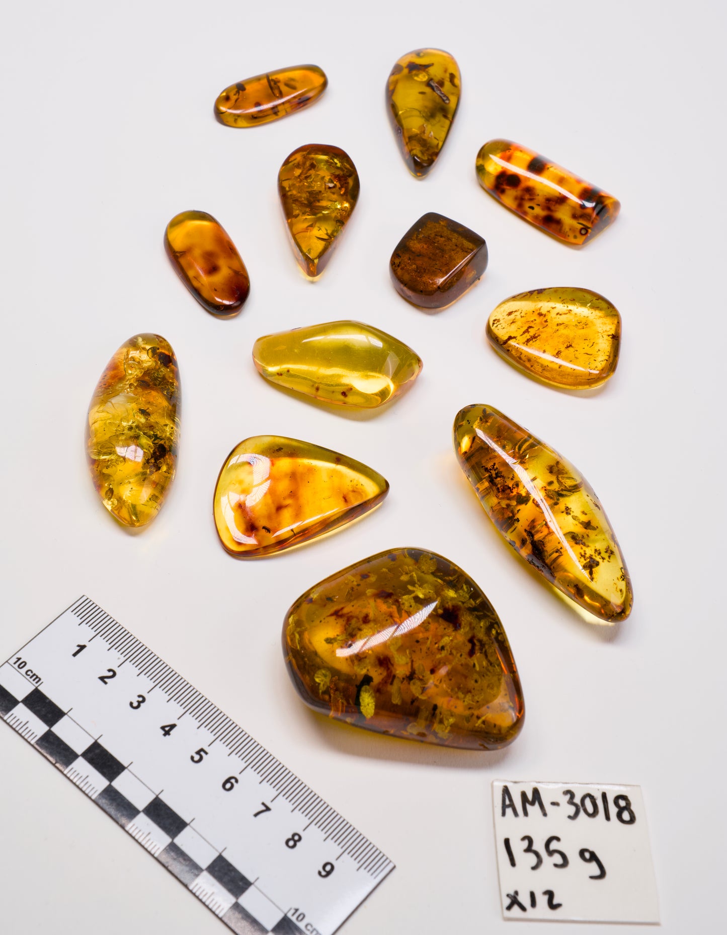 COLOMBIAN AMBER (AM-3018) | WHOLESALE LOT | SMALL SIZE 135g x12