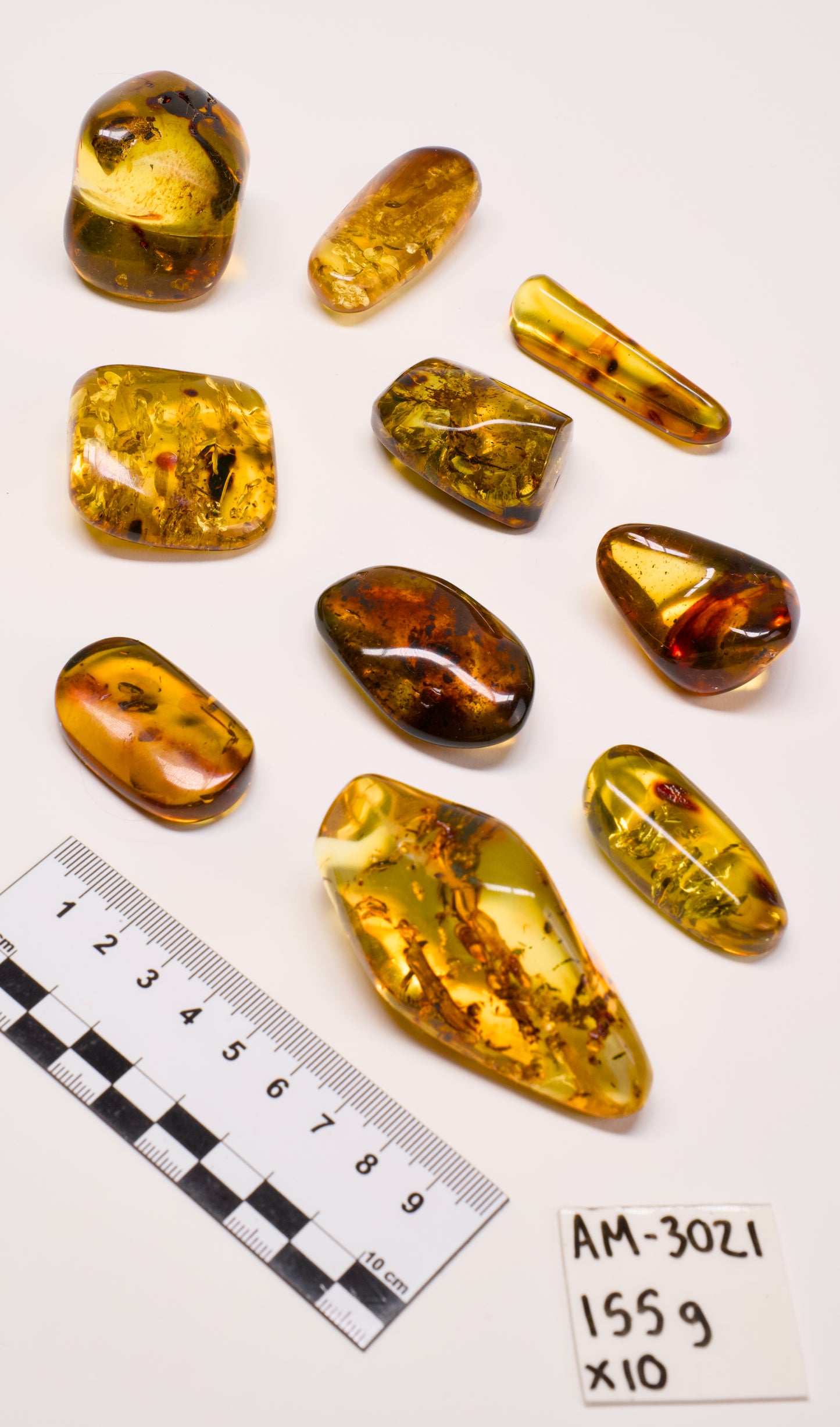 COLOMBIAN AMBER (AM-3021) | WHOLESALE LOT | SMALL SIZE 155g x10