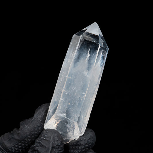 Blue Feather Lemurian Quartz crystal Points (Lot: BS-235) medium size
