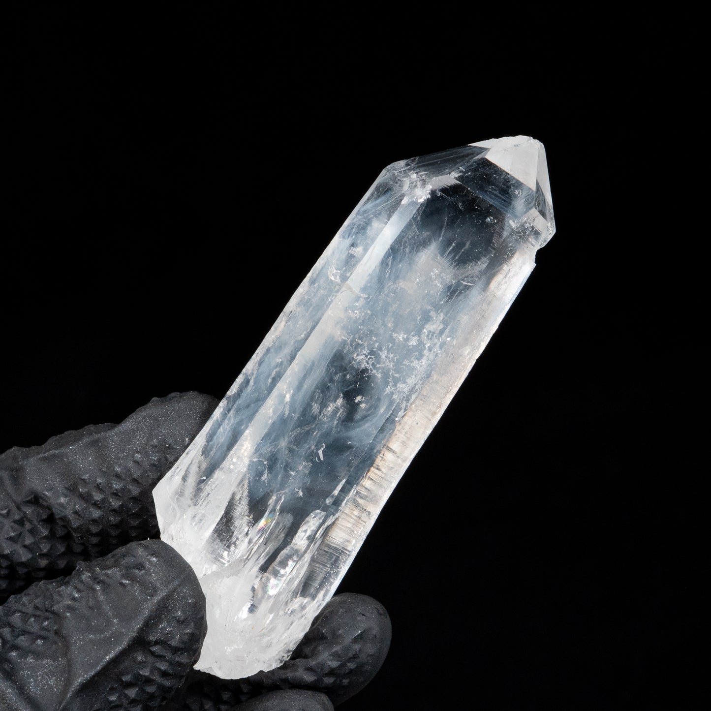 Blue Feather Lemurian Quartz crystal Points (Lot: BS-235) medium size