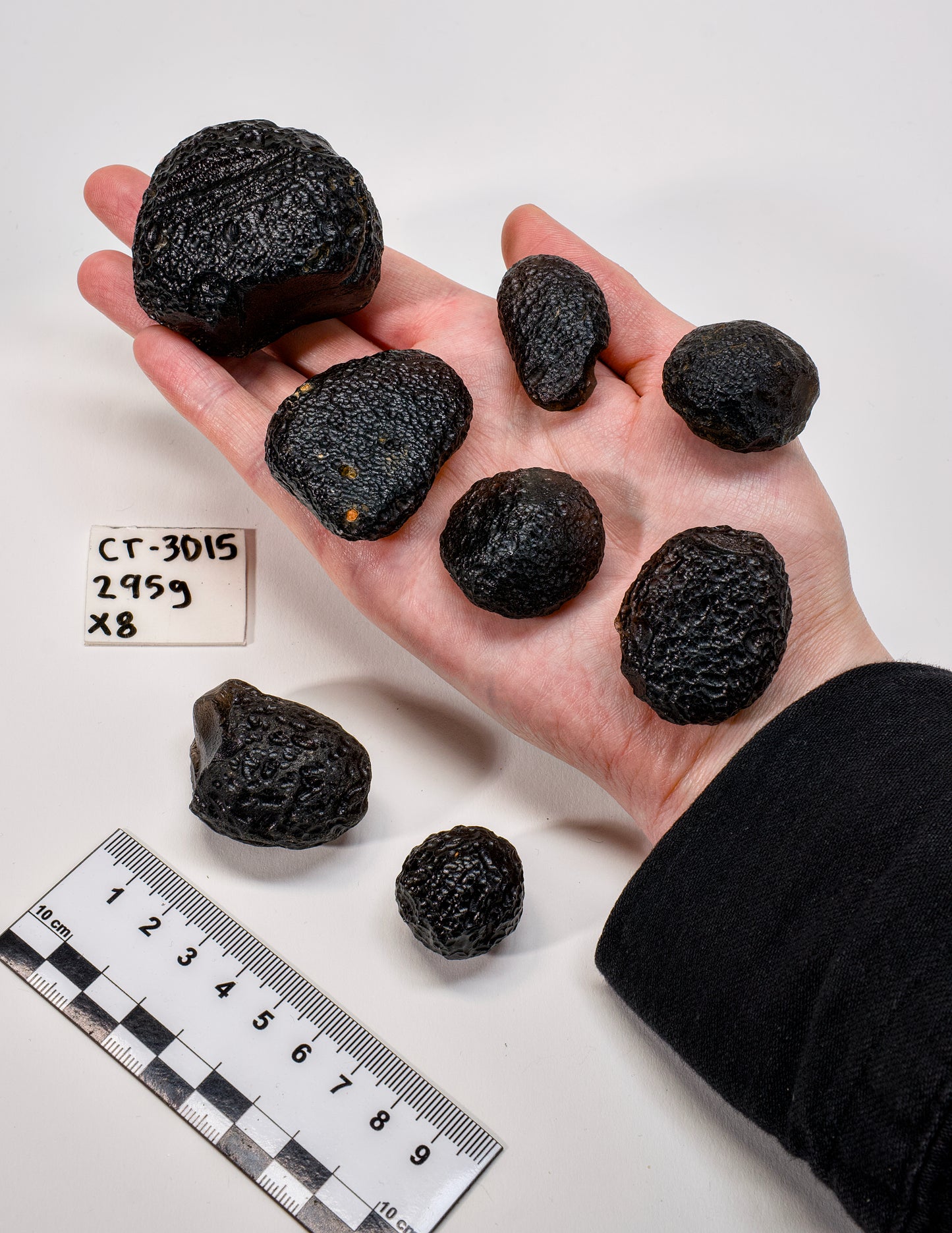 COLOMBIANITE TEKTITE (CT-3015) | WHOLESALE LOT | SMALL SIZE 295g x8
