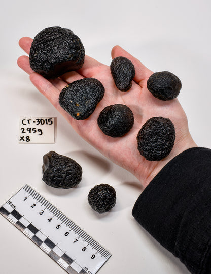 COLOMBIANITE TEKTITE (CT-3015) | WHOLESALE LOT | SMALL SIZE 295g x8
