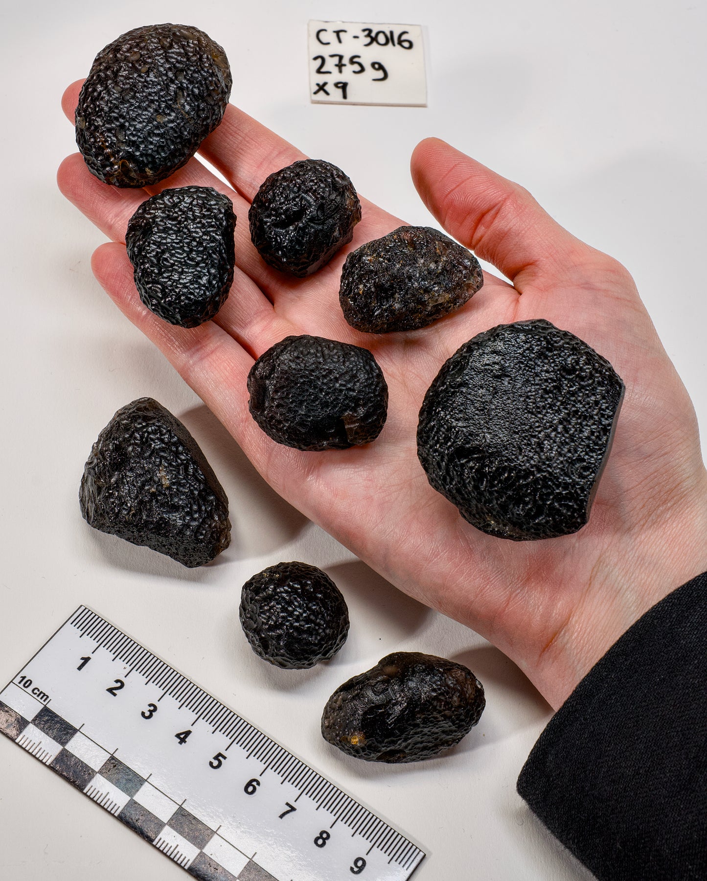 COLOMBIANITE TEKTITE (CT-3016) | WHOLESALE LOT | SMALL SIZE 275g x9