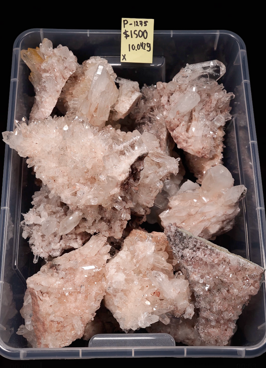 Kilos Promo! 10kg Sacred Pink Lemurian Quartz Clusters P-1275