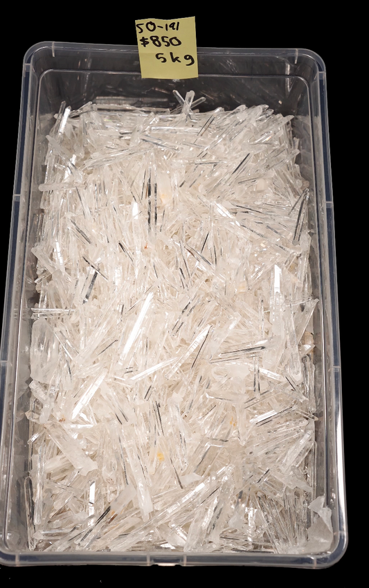 Kilos Promo! 5kg Needle Lemurian Quartz Points SO-191