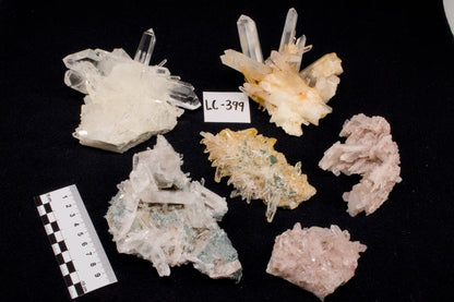 レムリアンクォーツクラスター ミックスセレクション レインボーロット (LC-399)