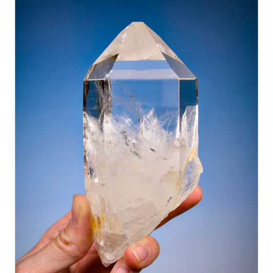 Perfect Peñas Blancas Lemurian Quartz Point Collector Specimen (Lot: PE-304)