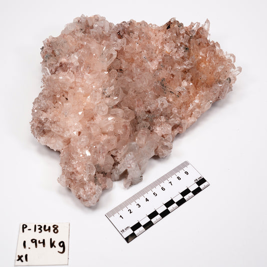 Pink Lemurian Quartz Cluster Medium/large size (P-1348)