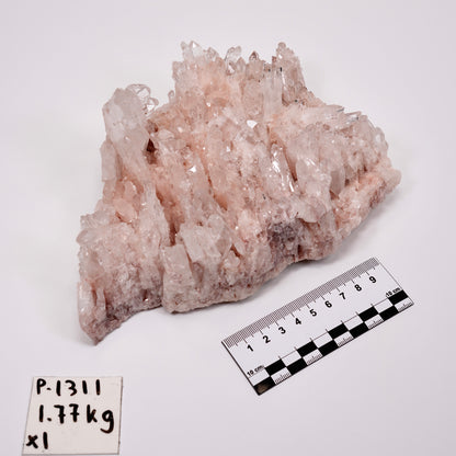 Pink Lemurian Quartz Cluster (P-1311) 1770g x1