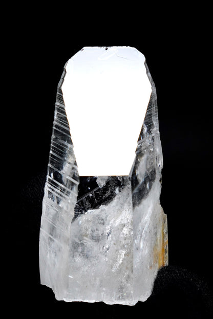 Chisel terminated Peñas Blancas Lemurian Quartz Crystal Collector Specimen (Lot: PE-1E) 7.2cm long 101g x1 | COLLECTOR SPECIMEN