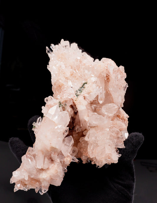 Pink Lemurian Quartz Cluster Large Size (P-1401) Single Wholesale Piece
