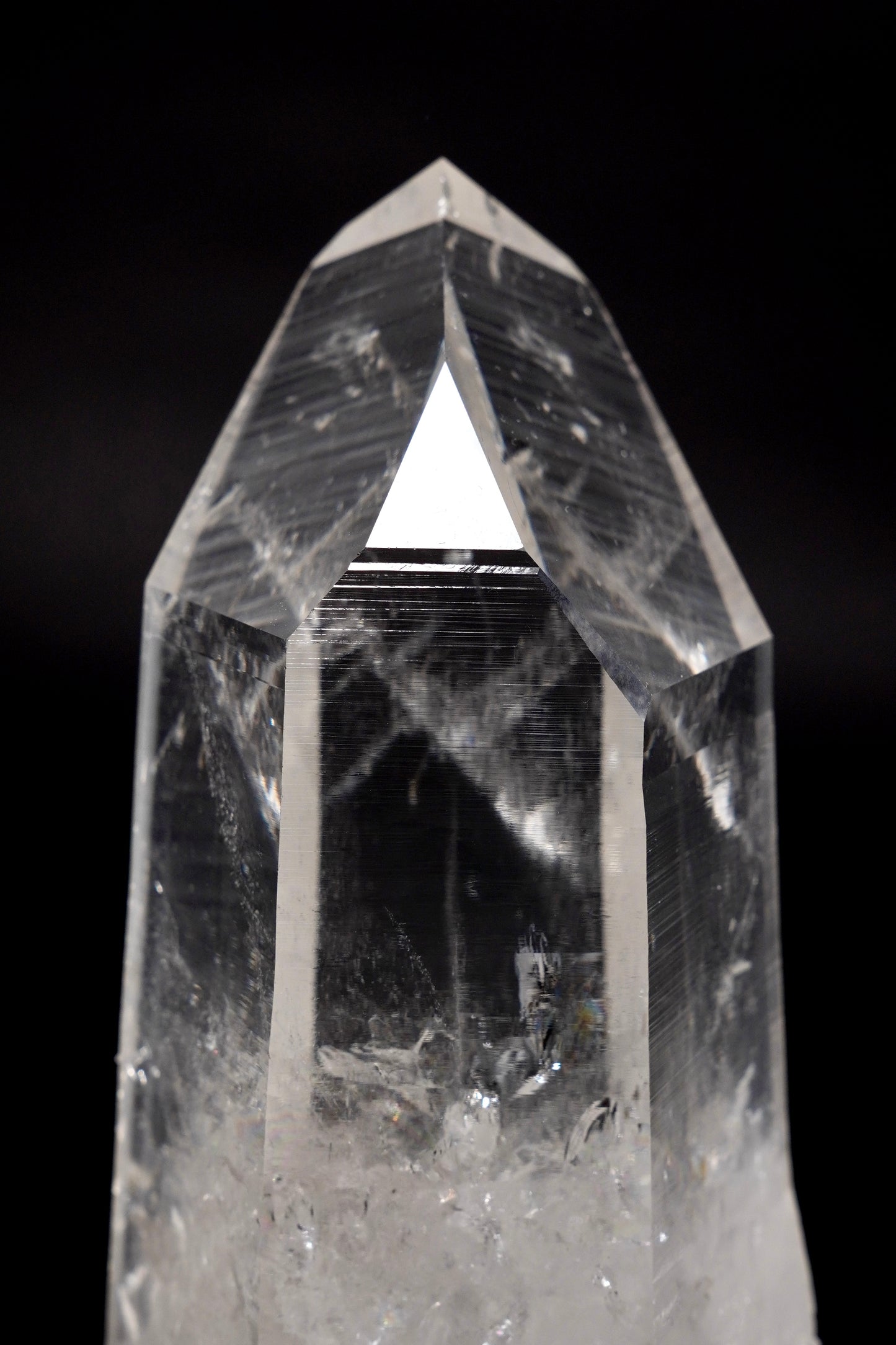 Transmitter double terminated Elestial Lemurian Quartz Crystal Collector Specimen (lot:CO-275) 1344g