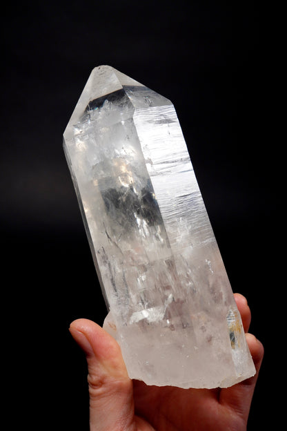 Blue Feather Lemurian Quartz Crystals with DNA Codings Collector Specimen (lot: CO-282) 802g x1