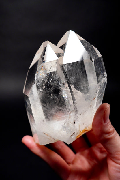 タントリックツイン、チゼルエンド、タイムリンクウィンドウ付きコレクター標本（ロット：CO-283）651g