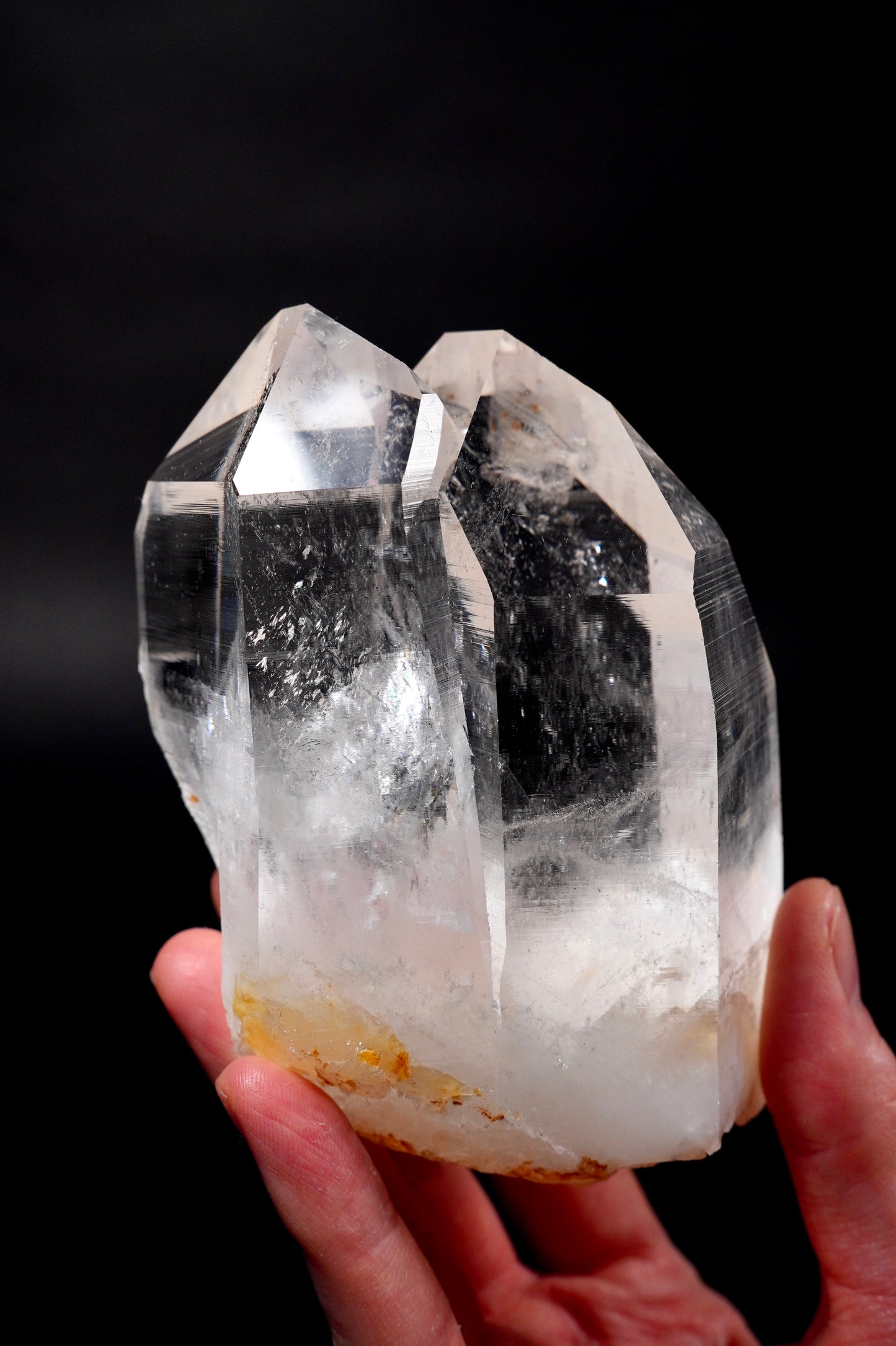 Tantric Twin, Chisel terminated and with a Time Link Window Collector Specimen (lot: CO-283) 651g