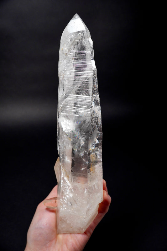 The most amazing Sword of Light Lemurian Quartz 26cm long!! Collector Specimen (lot: CO-286) 1083g