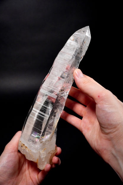 The most amazing Sword of Light Lemurian Quartz 26cm long!! Collector Specimen (lot: CO-286) 1083g x1