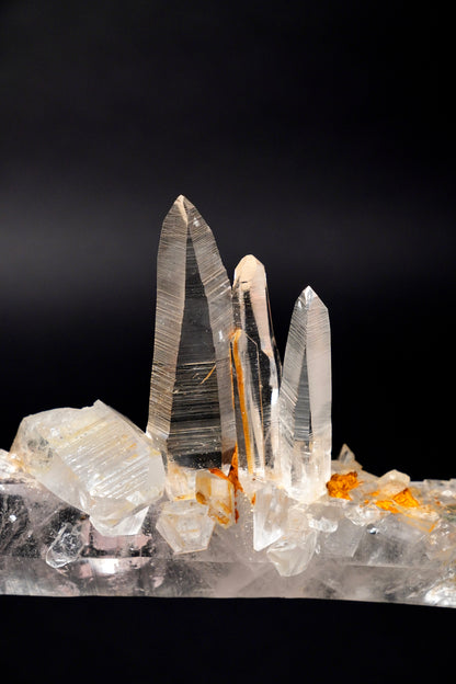 Mind-blowing Sword of Light Lemurian Quartz crystal Collector Specimen (lot: CO-289) 549g x1