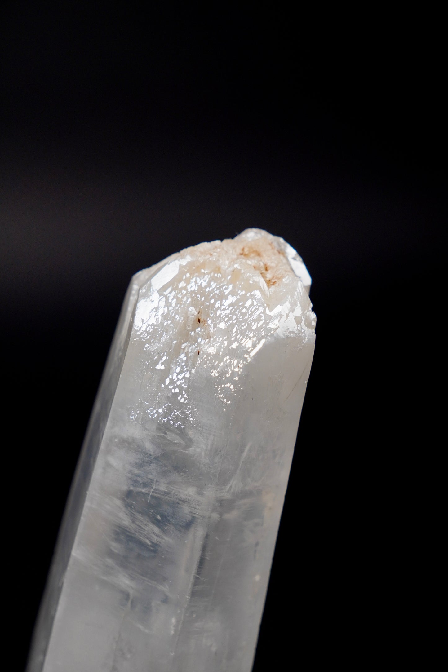 Elestial Crown Blue Smoke Lemurian Quartz Sword of Light with DNA Codings Collector Specimen (lot: CO-291) 500g