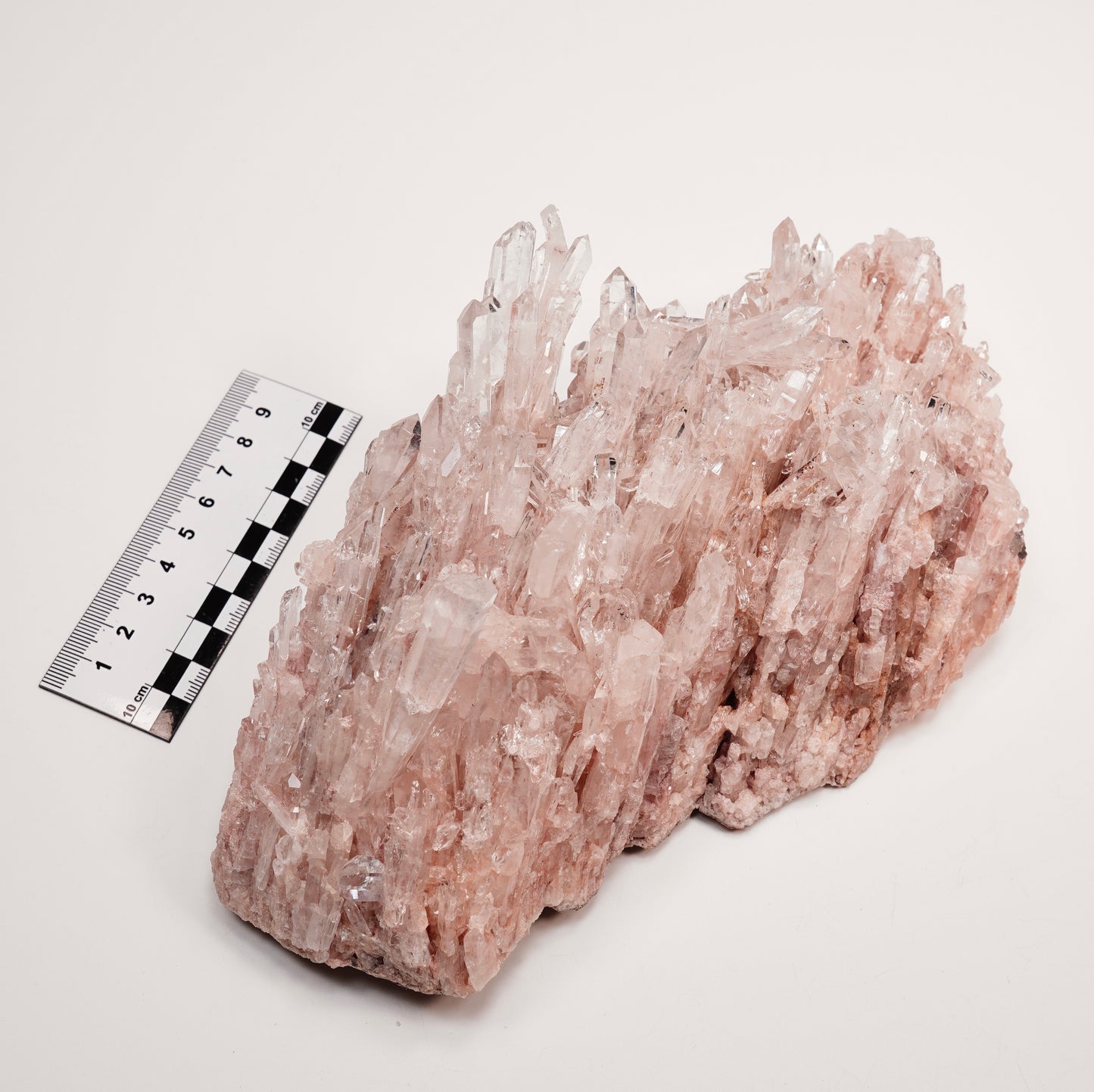 Pink Lemurian Quartz Cluster Large Size (P-1437) 1.873 g